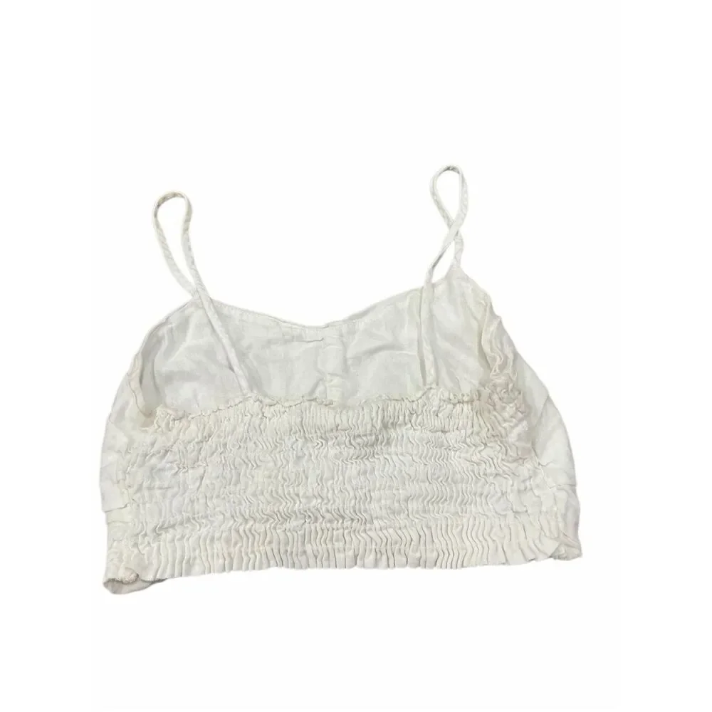 NWOT Urban Renewal Women's Size Small White White Bandeau Bralette Bra